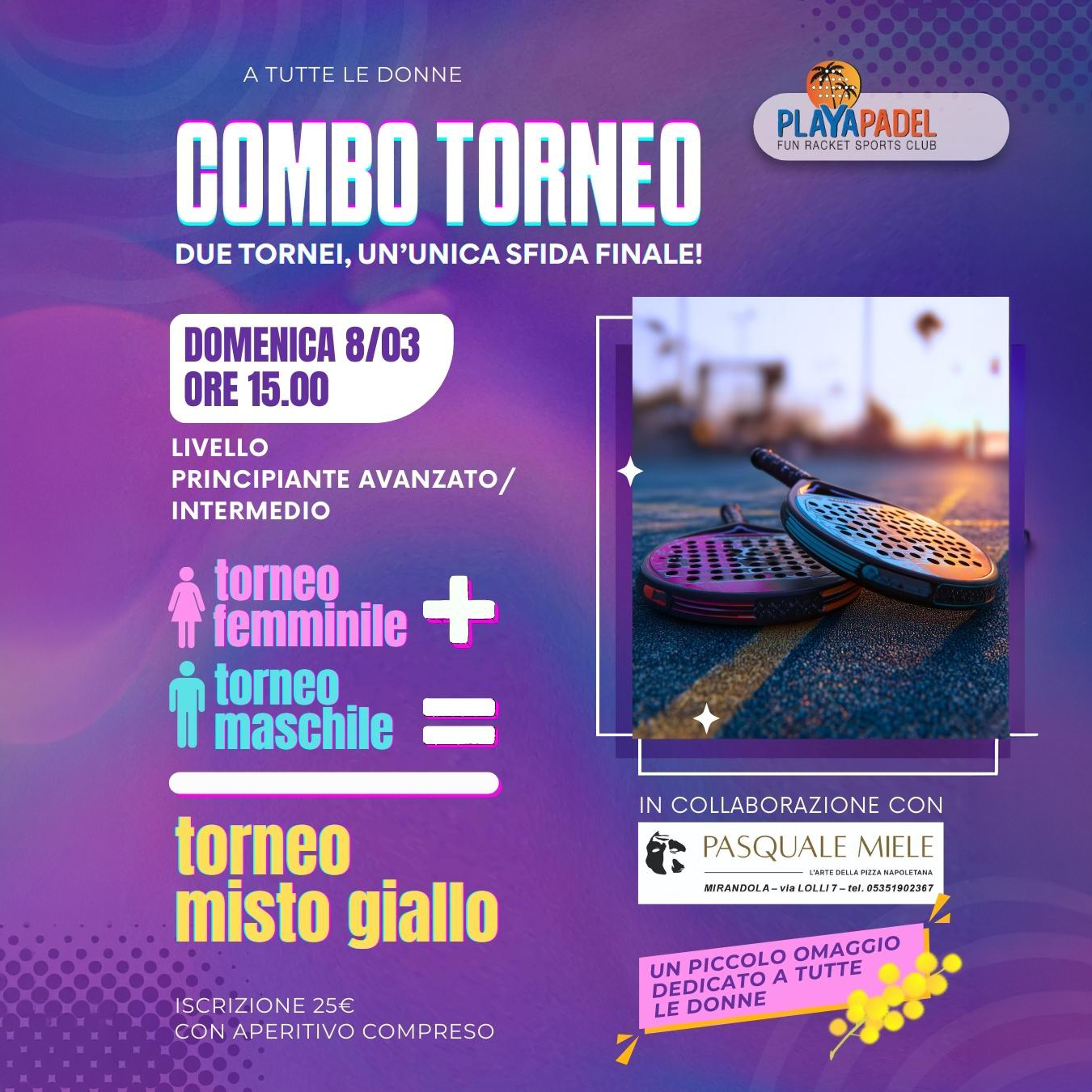 Combo Torneo